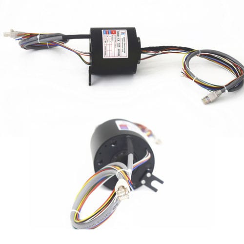 Collettore rotante via Ethernet - ECN025-09P1-01EG - CENO Electronics technology Co., Ltd - ad albero cavo / industriale / IP54