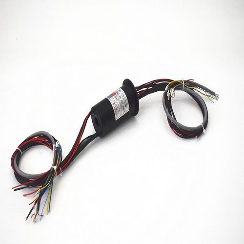 Collettore rotante via Ethernet - ECN017-09P2-12S-01EG - CENO Electronics technology Co., Ltd - seriale / RS-422 / con foro passante