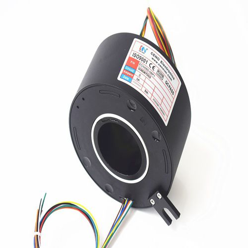 Collettore rotante albero di trasmissione - ECN050-08P1  - CENO Electronics technology Co., Ltd - industriale / in lega d'alluminio / a bassa coppia
