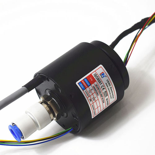 Collettore rotante via Ethernet - QCN0102-05P-01EM - CENO Electronics technology Co., Ltd - idraulico / pneumatico / gas