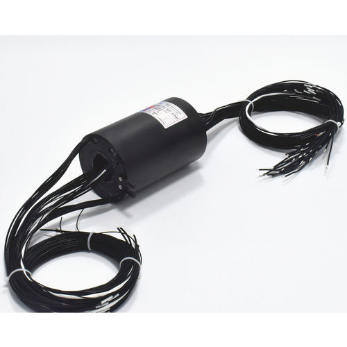 Collettore rotante elettrico - ECN038-03P1-36S  - CENO Electronics technology Co., Ltd - con foro passante / per antenna radar / per gru