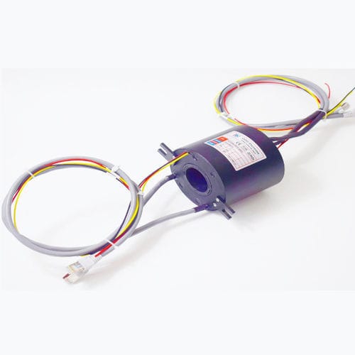 Collettore rotante via Ethernet - ECN038-03P2-02EG - CENO Electronics technology Co., Ltd - Ethernet gigabit / con foro passante / industriale