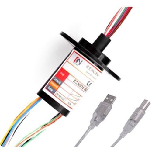Collettore rotante USB - ACN-02P-01UB - CENO Electronics technology Co., Ltd - a capsula