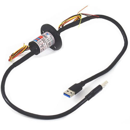 Collettore rotante USB - ACN22-03P-02S-01U3 - CENO Electronics technology Co., Ltd - a capsula / per telecamera / compatto