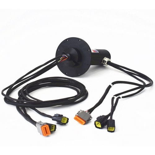 Collettore rotante ad albero pieno - ECN000-21P-05P2  - CENO Electronics technology Co., Ltd - in lega d'alluminio / in gomma siliconica / compatto