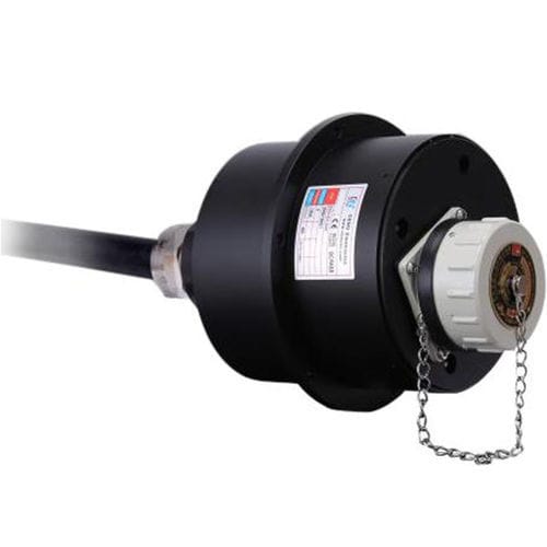 Collettore rotante elettrico - ECN-EX-03P-06S - CENO Electronics technology Co., Ltd - ad albero pieno / IP65 / su misura