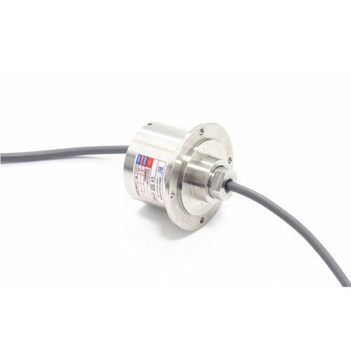 Collettore rotante in acciaio inossidabile - ECN-EX-04S - CENO Electronics technology Co., Ltd - con contatti in oro / a bassa coppia / antideflagrante