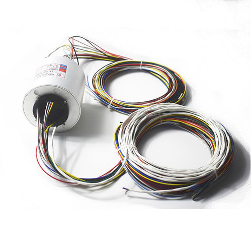 Collettore rotante elettrico - ECN038-15P2-02S - CENO Electronics technology Co., Ltd - con foro passante / industriale / IP54