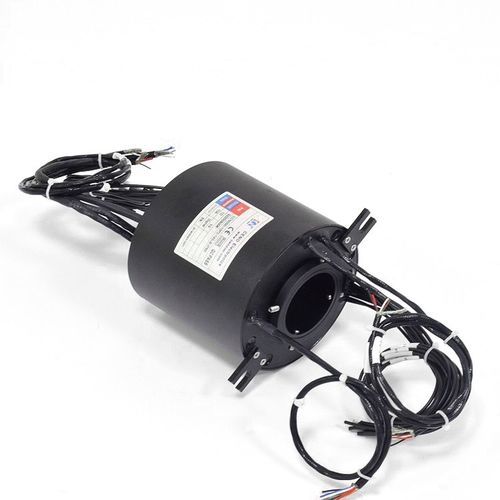 Collettore rotante con foro passante - ECN050-10P2-14S - CENO Electronics technology Co., Ltd - industriale / in lega d'alluminio / compatto