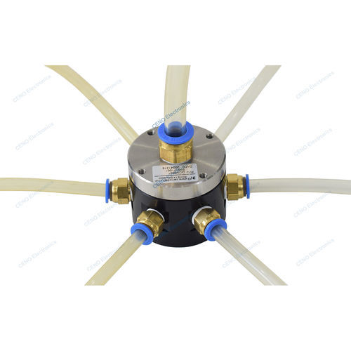 Giunto rotante per aria compressa - QCN0601 - CENO Electronics technology Co., Ltd - per aria / per gas / a 6 passaggi