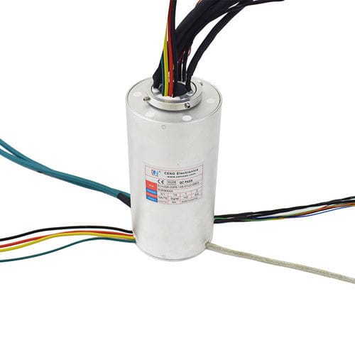 Collettore rotante USB - ECN025-03P5-14S-01U2-02EG - CENO Electronics technology Co., Ltd - seriale / 1 Gbps / albero di trasmissione