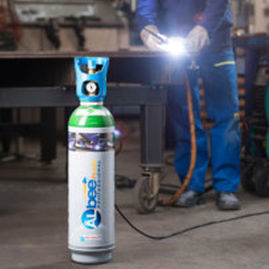 Bombola di gas industriale - ALbee&trade; Weld ArMix - AIR LIQUIDE FRANCE INDUSTRIE - di gas / CO2 / portatile