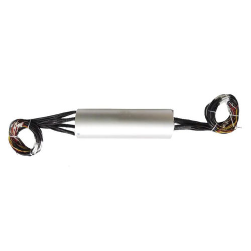 Collettore rotante elettrico - DHK030-78 - JiuJiang Ingiant Technology Co.,Ltd - con foro passante / per applicazioni robotiche / per strumento di misura