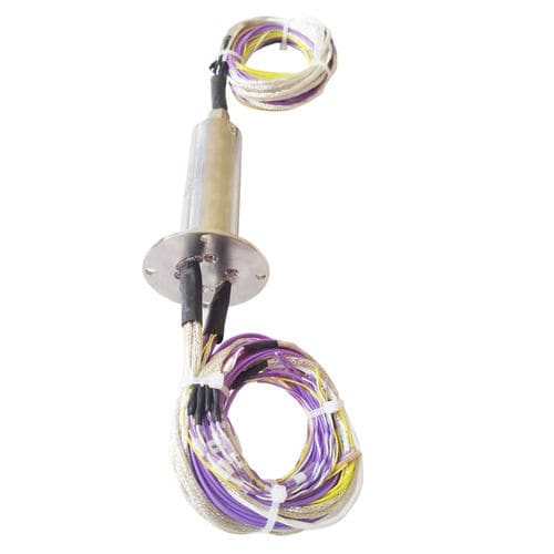 Collettore rotante con flangia - DHS030-6 - JiuJiang Ingiant Technology Co.,Ltd - via Ethernet / Ethernet gigabit / a capsula