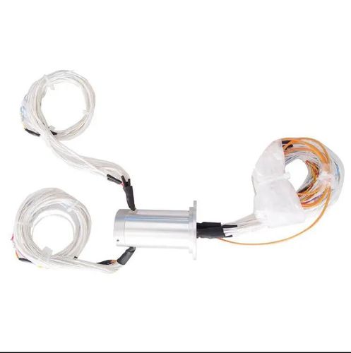 Collettore rotante ad albero pieno - DHS037-48-1F - JiuJiang Ingiant Technology Co.,Ltd - HDMI / elettrico / idraulico