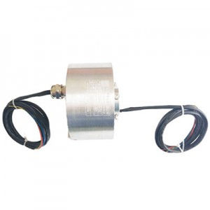 Collettore rotante su misura - DHK025 series - JiuJiang Ingiant Technology Co.,Ltd - con foro passante / per avvolgitrici / per macchina di imballaggio