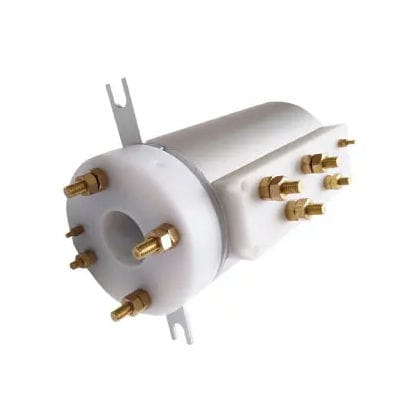 Collettore rotante elettrico - DHK050-5 - JiuJiang Ingiant Technology Co.,Ltd - con foro passante / a tenuta stagna / IP67
