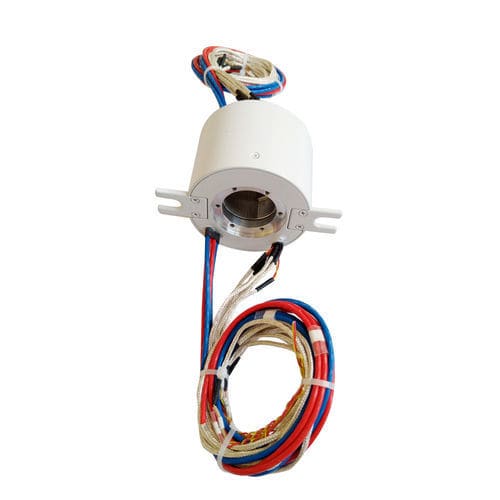 Collettore rotante per gru - DHK012 - JiuJiang Ingiant Technology Co.,Ltd - in alluminio / 12 circuiti / IP54
