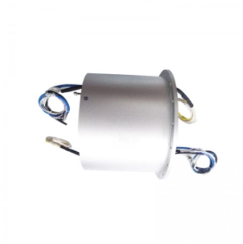 Collettore rotante elettrico - DHK176-29 - JiuJiang Ingiant Technology Co.,Ltd - RS-422 / 100 Mbps / con foro passante