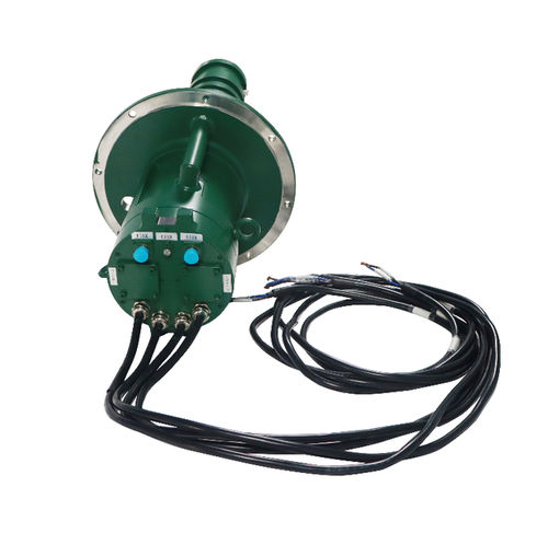 Collettore rotante idraulico - DHS165-6-1F-2S-2Y - JiuJiang Ingiant Technology Co.,Ltd - di fibra ottica / ibrido / industriale