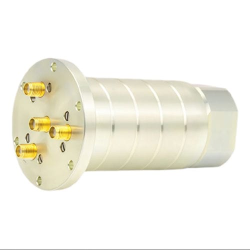 Collettore rotante a bassa coppia - HS-04RJ-001 - JiuJiang Ingiant Technology Co.,Ltd - multivia / con connettore RF coassiale / SMA