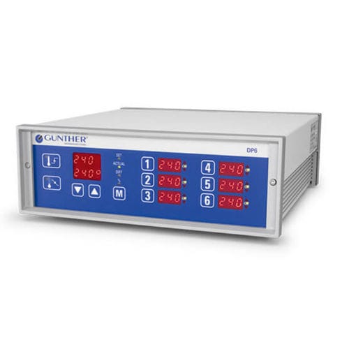 Controllore di temperatura digitale - DP6 - GÜNTHER  Heisskanaltechnik - PID / per canale caldo / compatto