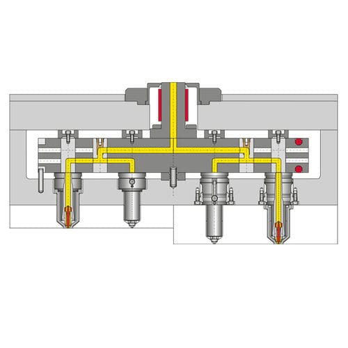 Distributore a canale caldo - HPS III-TE - EWIKON Heißkanalsysteme GmbH