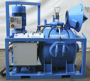 Trasportatore mescolatore di malta elettrico - Estromat 850 K - UELZENER Maschinen GmbH