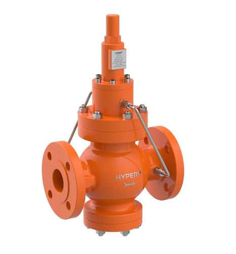 Valvola a pistone - HV-BPRV-05 - Hyper Valves - a comando assistito / di regolazione della pressione / per vapore