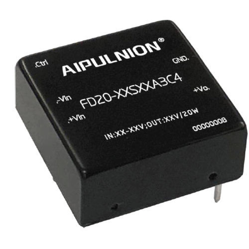 Convertitore DC/DC range di tensione di ingresso 4:1 - FD20-XXSXXA3C4 - Guangzhou Aipu Electron Technology Co.,Ltd - DIP / EMI / con ampia gamma di ingresso