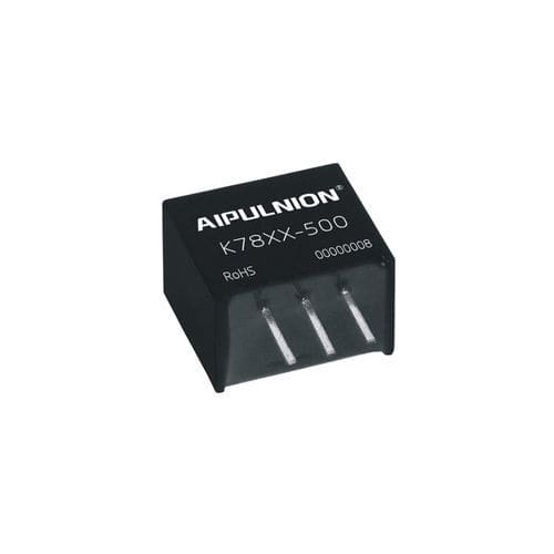 Convertitore DC/DC regolato - K78XX-500 - Guangzhou Aipu Electron Technology Co.,Ltd - a bassa ondulazione / SIP / compatto