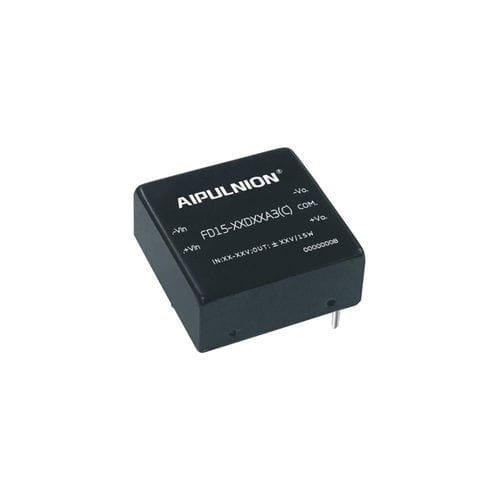 Convertitore DC/DC range di tensione di ingresso 4:1 - FD15-XXDXXA3(C) - Guangzhou Aipu Electron Technology Co.,Ltd - DIP / su guida DIN / con montaggio su telaio
