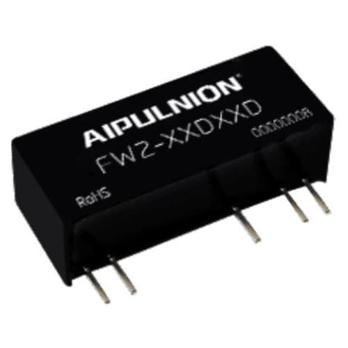 Convertitore DC/DC regolato - FW2-XXDXXD - Guangzhou Aipu Electron Technology Co.,Ltd - SIP / compatto