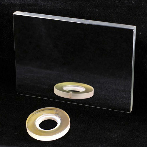Specchio in zaffiro - CreatorOptics - rotondo / piano / convesso