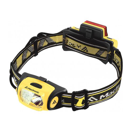 Torcia frontale LED - ULTIMO - Mactronic - lampeggiante / da lavoro / ricaricabile