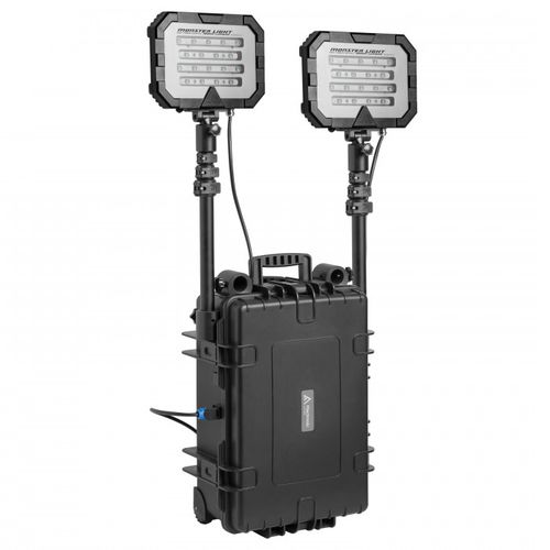 Proiettore LED - MONSTERLIGHT TWIN 40 - Mactronic - rinforzato / portatile / ricaricabile