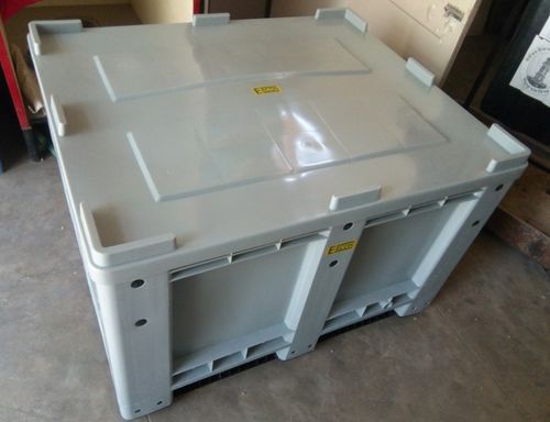 Cassa-pallet da trasporto - ECPSW-1210-760-R - Ergen Plastic Industries - in plastica / per l'industria automobilistica / con coperchio