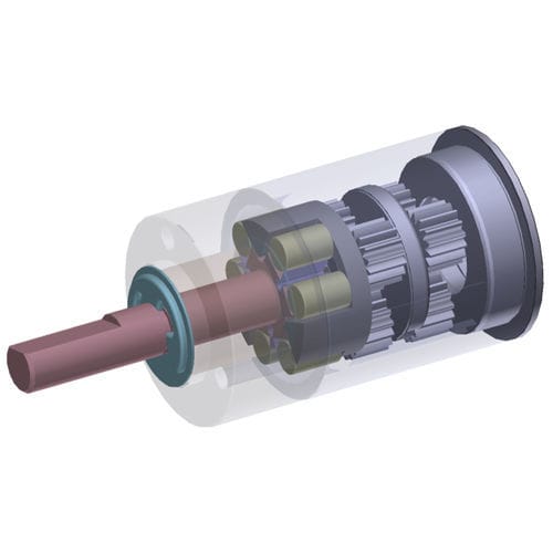 Riduttore planetario - dyNALOX - Orbray Co., Ltd - coassiale / ad albero pieno / 0.2 - 0.5 Nm