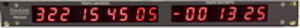 Display di codici temporali - TMA2040 - TimeLink microsystems - LED / IRIGB / rack 19"