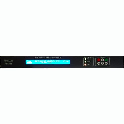 Generatore di tempo e di frequenza - TMG3400, TMG4200, TMG4300, TMG4500, TMG4700 - TimeLink microsystems - asservito / GNSS / GPS
