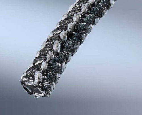 Guarnizione intrecciata PTFE - Graph-4P® - Ningbo Sunwell Sealing Materials Co., Ltd - in grafite / per pompa / per l'industria chimica