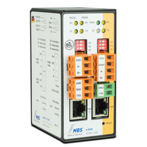 Gateway di comunicazione - Double-X - MBS GmbH - RS-232 / RS-485 / IP