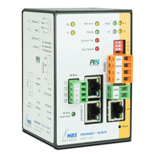Gateway M-Bus - Triple-X  - MBS GmbH - di comunicazione / RS-485 / RS-232