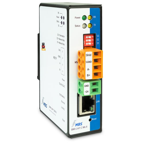 Router BACnet - UBR-CAP | Mk II - MBS GmbH - di dati / per rete / LAN