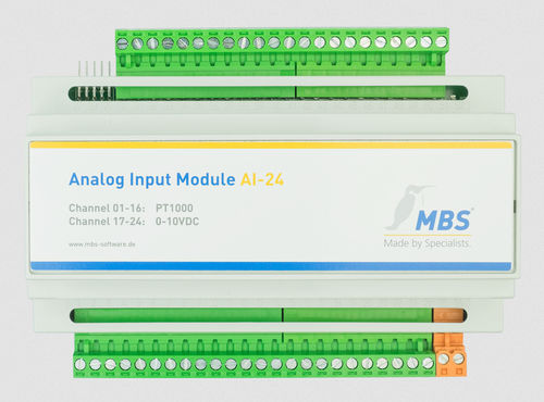 Modulo I/O digitale - MBS GmbH - analogico / RS485 / BACnet