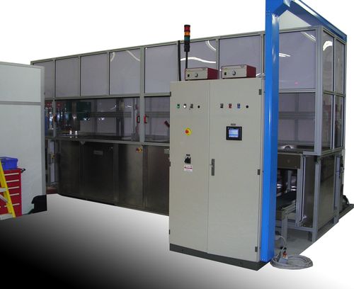 Macchina di ispezione con penetrazione di liquido fluorescente - PLURITANK FPI (NDT) - NOVATEC srl - Surface Finishing Technology - NDT (controllo non distruttivo)
