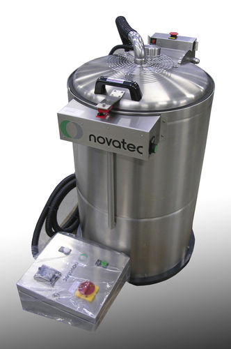 Essiccatore a letto fluido - NOVATURN series - NOVATEC srl - Surface Finishing Technology - centrifugo / per batch