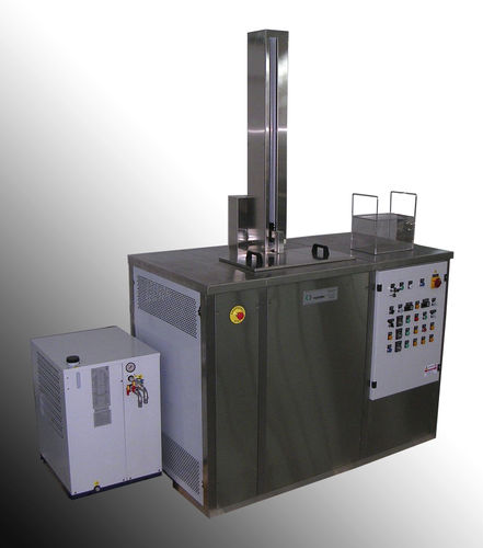 Macchina per pulizia a solvente - 1S - NOVATEC srl - Surface Finishing Technology - a immersione / mediante rotazione / agitazione / automatica