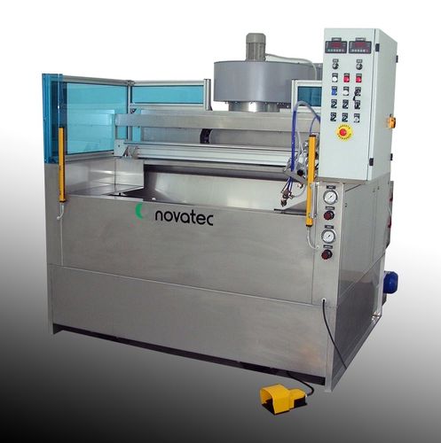 Cabina di verniciatura aperta - PAINTBOX 40 - NOVATEC srl - Surface Finishing Technology - a velo d'acqua