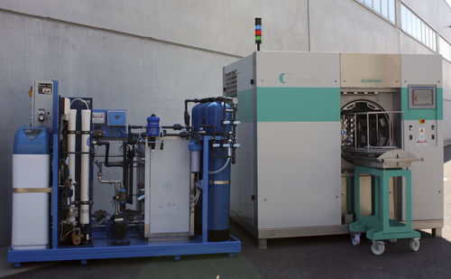 Macchina per pulizia ad ultrasuoni - 2CRD - NOVATEC srl - Surface Finishing Technology - a spruzzo / a immersione / automatica